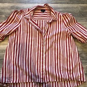 Red striped shirt